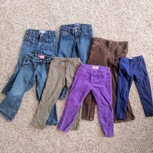 7 pants/ jeans for 3 year old